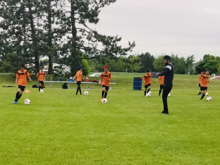 2025 Winter Indoor Development Soccer Program in Brampton