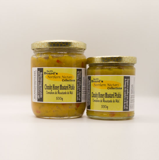 Chunky Honey Mustard Pickle Northern Nectars