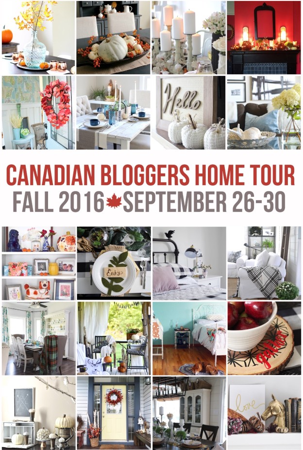 Lifestyle My Fall Home Decor Tour Canadian Blogger Home Tour