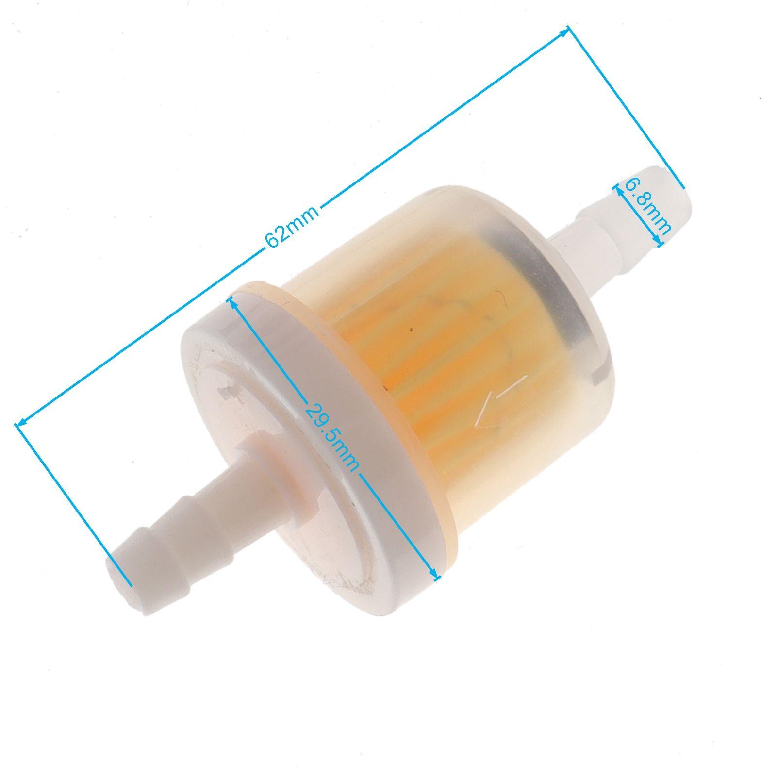 100 Universal Plastic Inline Fuel Filter Northern Thunder Motorcycles