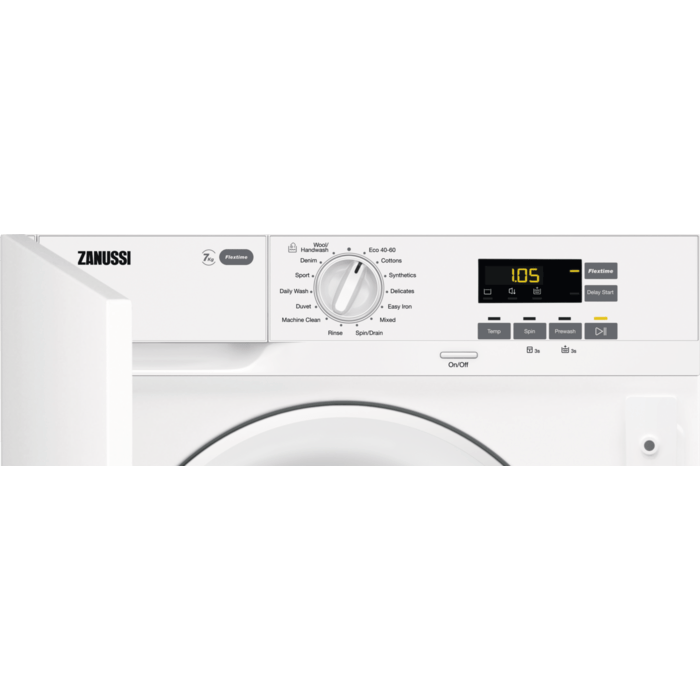 Zanussi Z712W43BI Integrated Washing Machine Northern Vacuums Ltd.