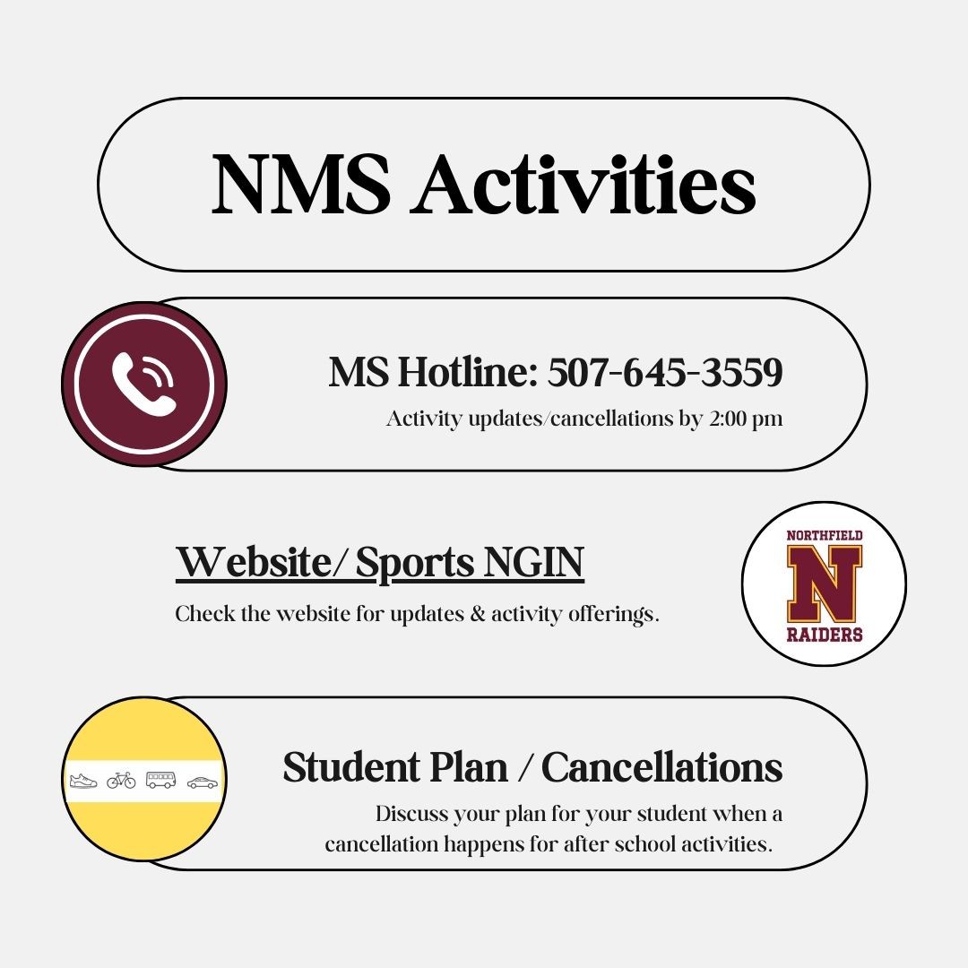 Athletics & Activities – Northfield Public Schools