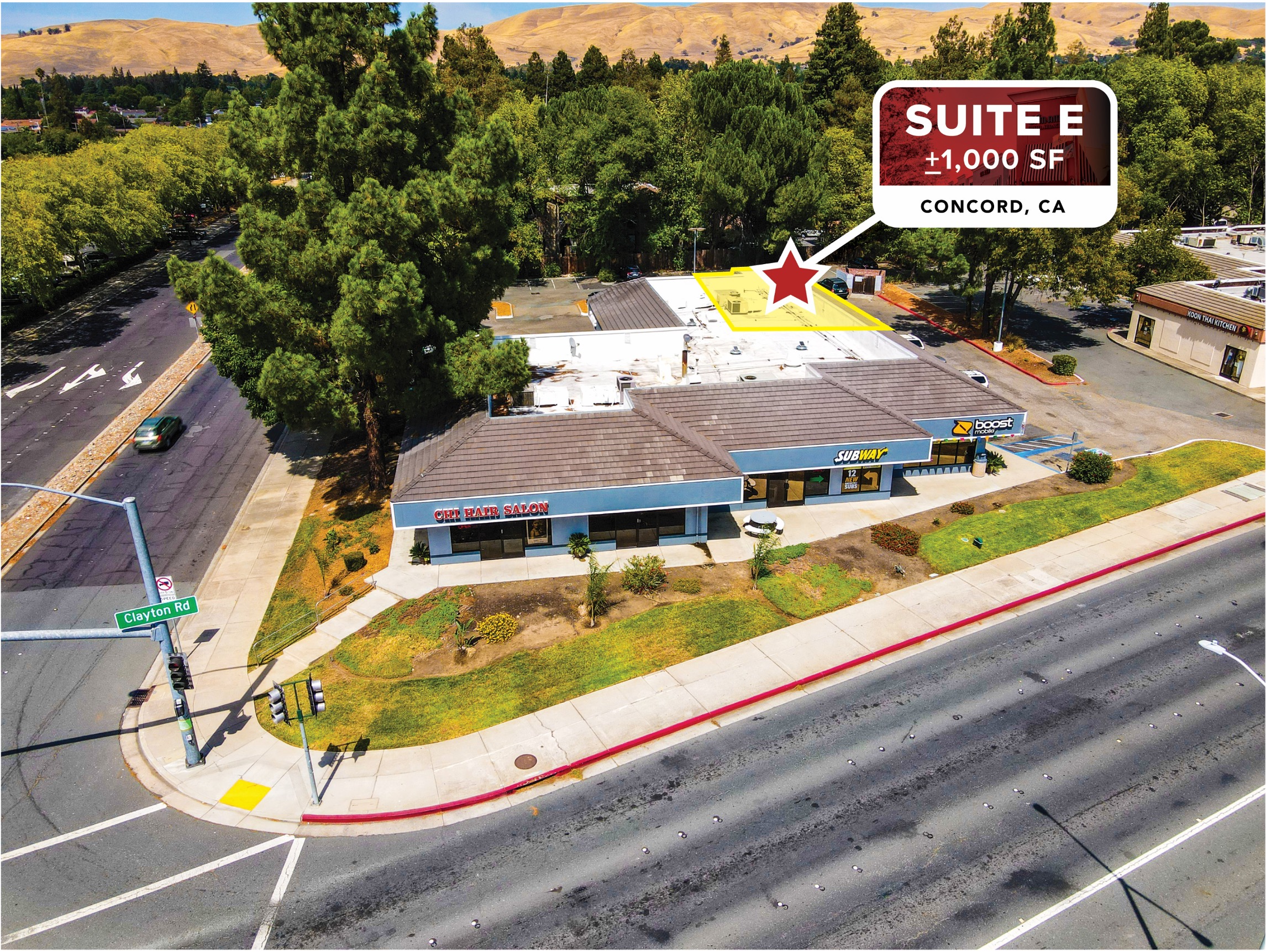 High Visibility Retail Space 4701 Clayton Road Concord, CA in Concord