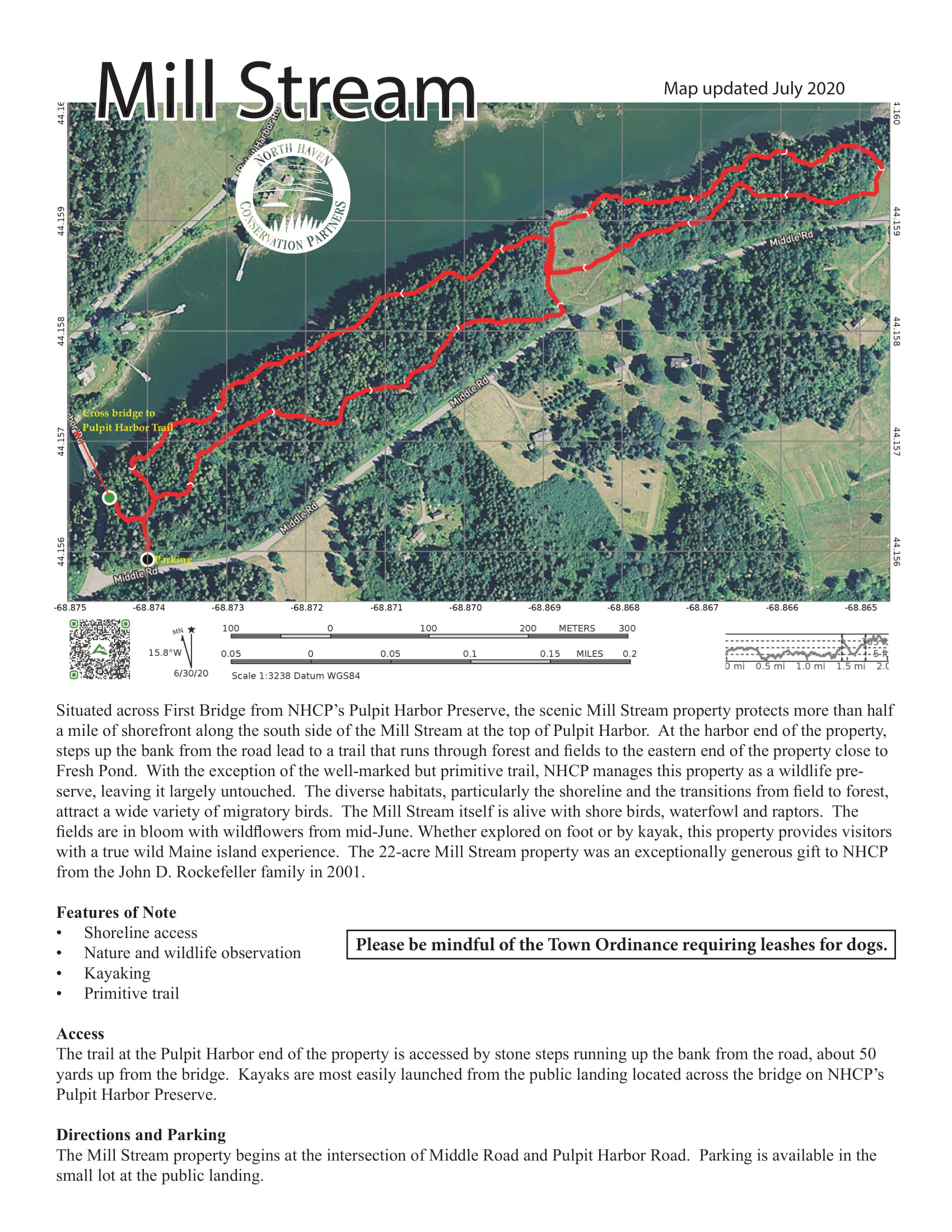 Maps North Haven Conservation Partners
