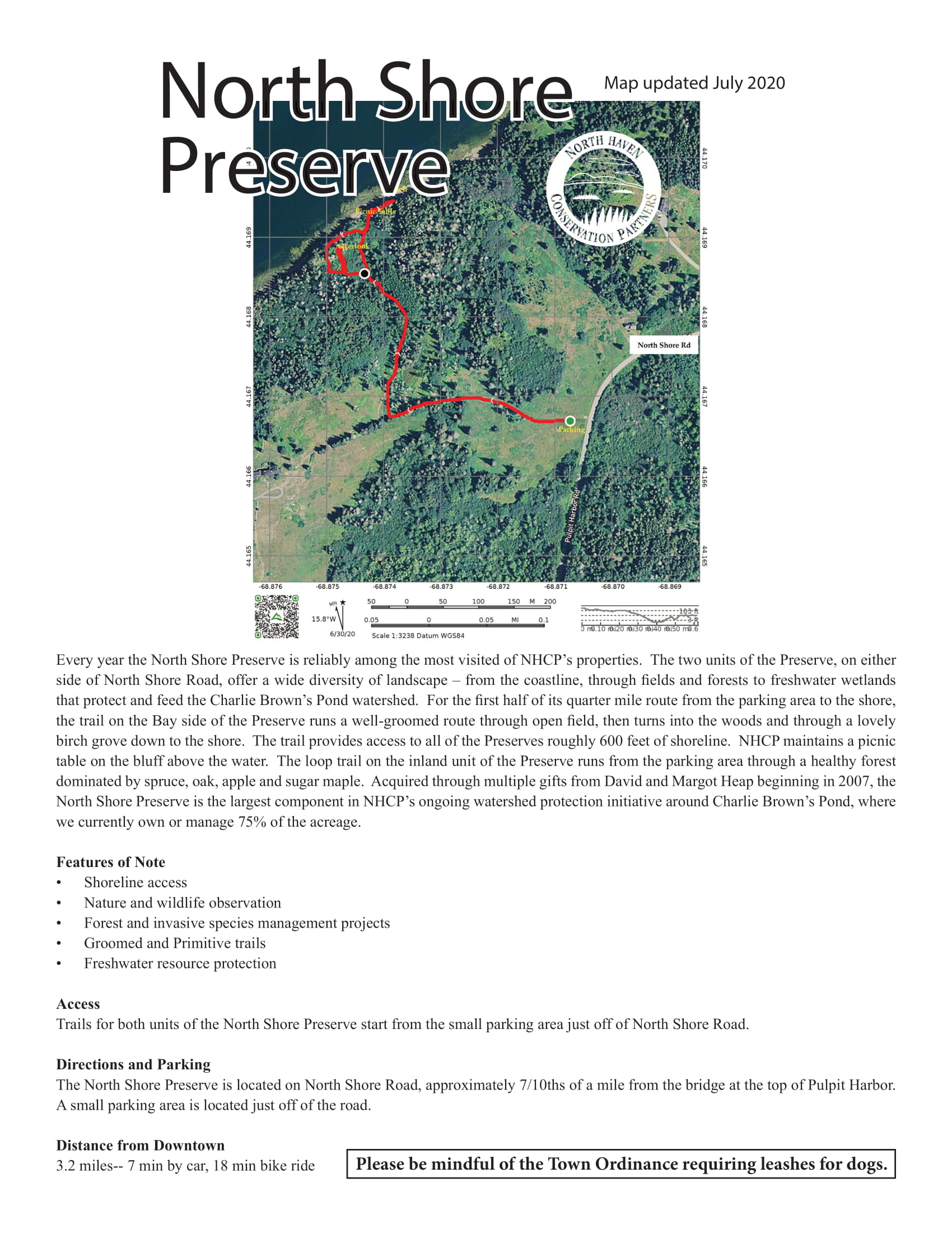 Maps North Haven Conservation Partners