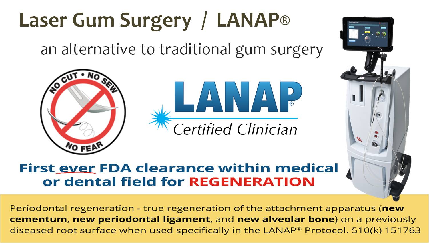 Laser Therapy LANAP North Houston Periodontics & Dental Implants