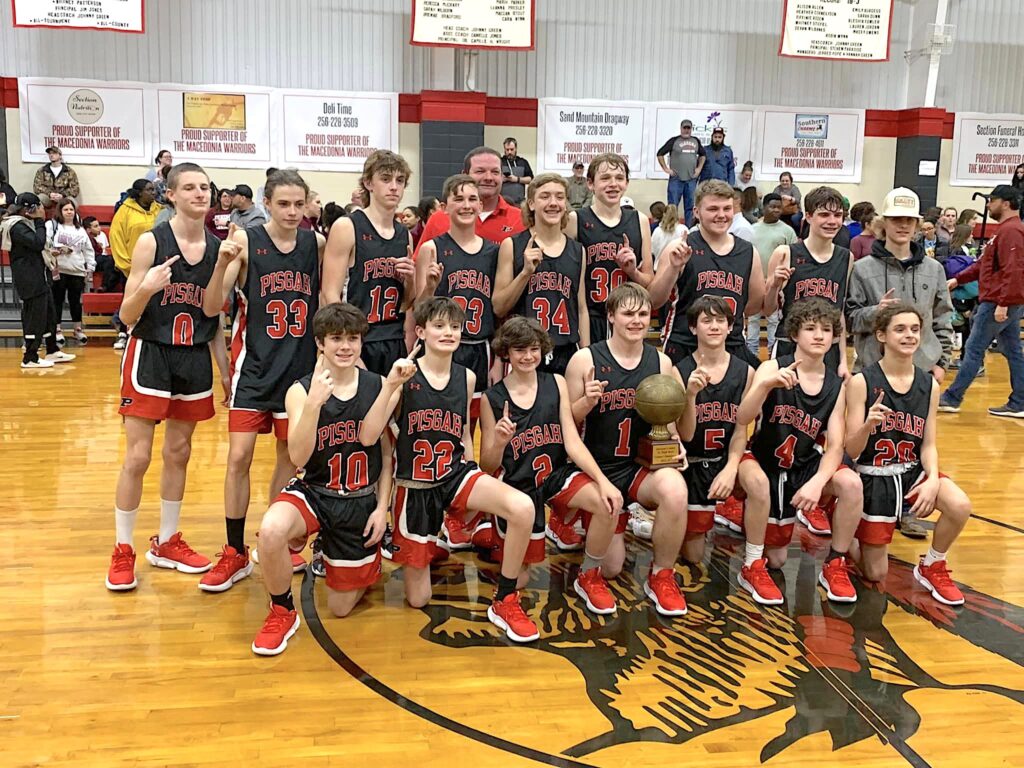 Pisgah Boys County Champions North Jackson Press