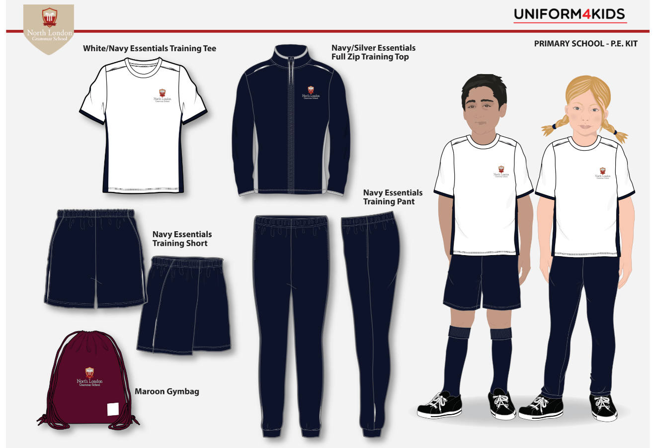 NLPS Uniform North London Grammar School