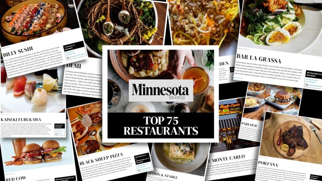 Magazine Says 13 Of Minnesota's Top Restaurants Are In North Loop