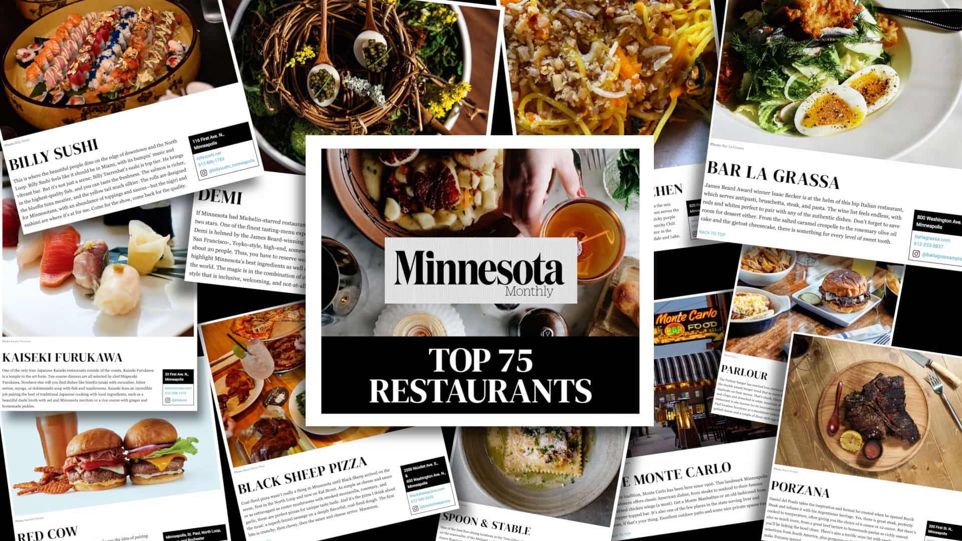 Magazine Says 13 Of Minnesota's Top Restaurants Are In North Loop