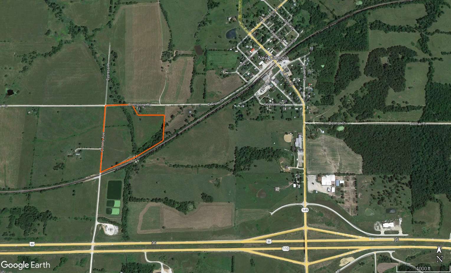 25 Acres in New Cambria, MO
