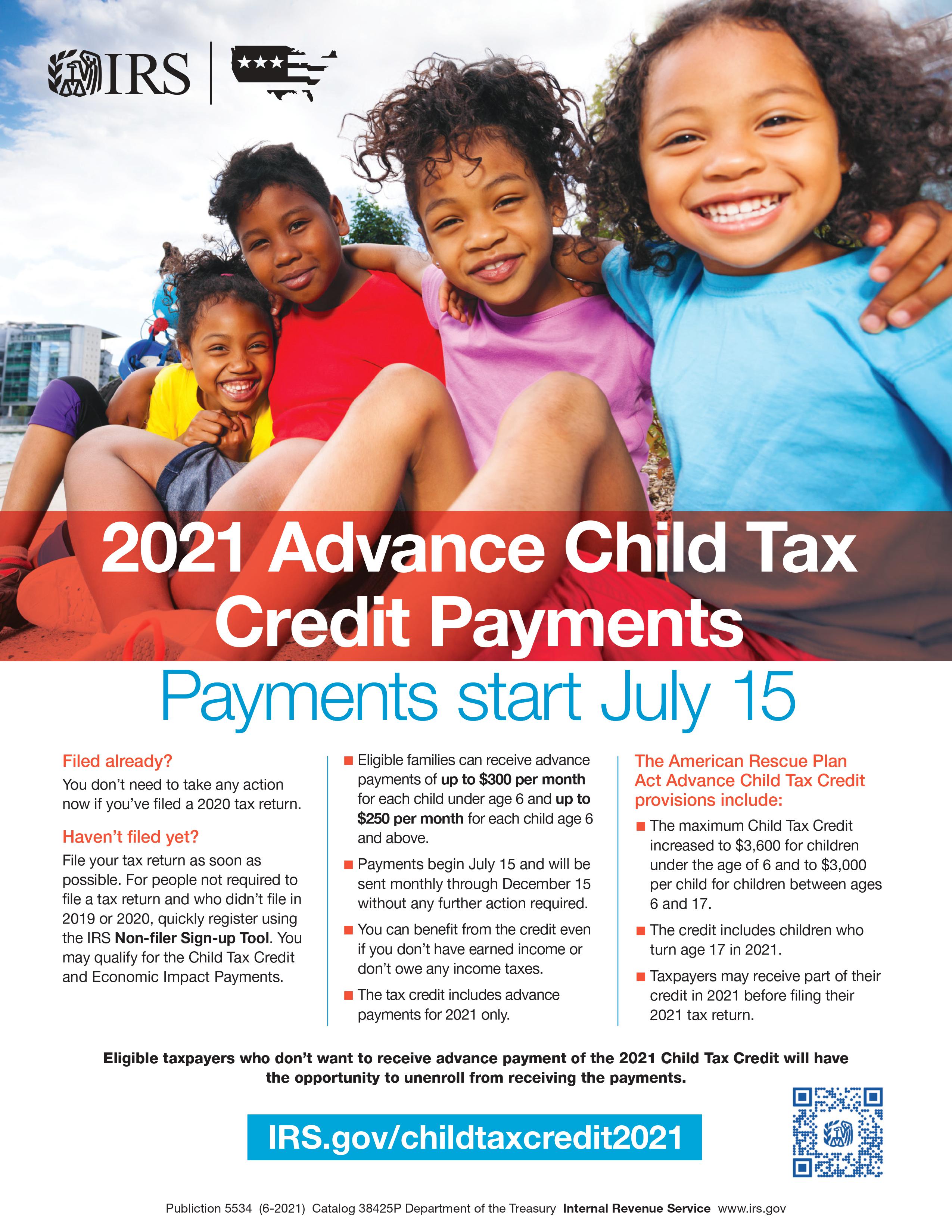 Child Tax Credit Payments Coming North Newstead Association