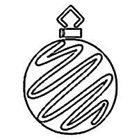Christmas Ornament Templates: 26 Ornament Outlines, Line Art