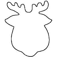 Reindeer Template - 14 Free Crafts for Reindeer, Cut Out