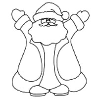 Santa Patterns - Santa Templates to Print - NorthPoleChristmas.com