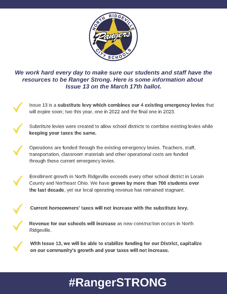 Mayor, Supt. of Schools Urge Voters to Support Ballot Issues North