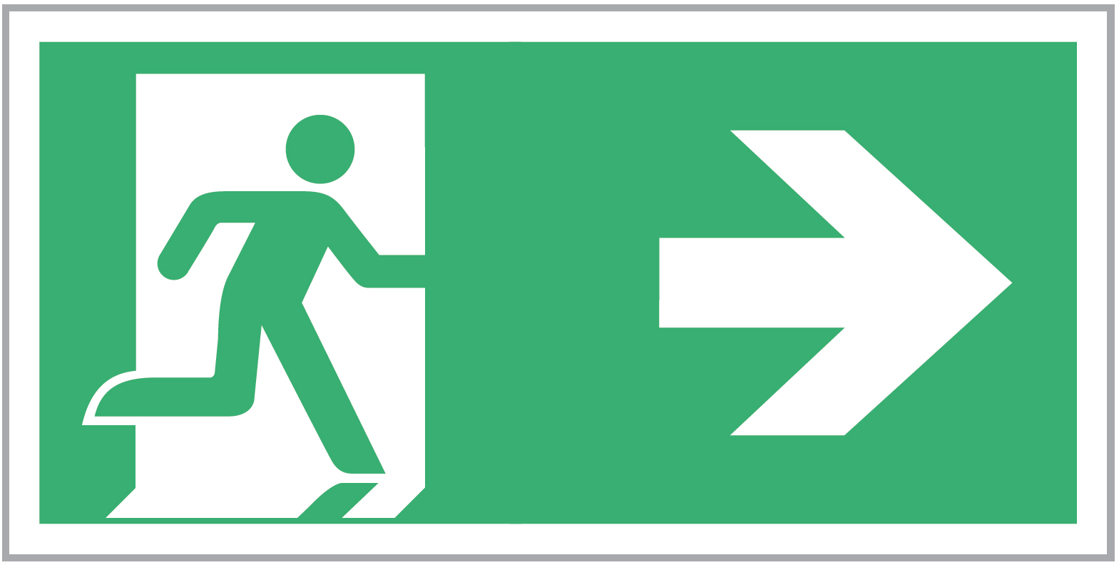 Northrock Safety / iso 7010 safety signs and symbols Singapore, escape
