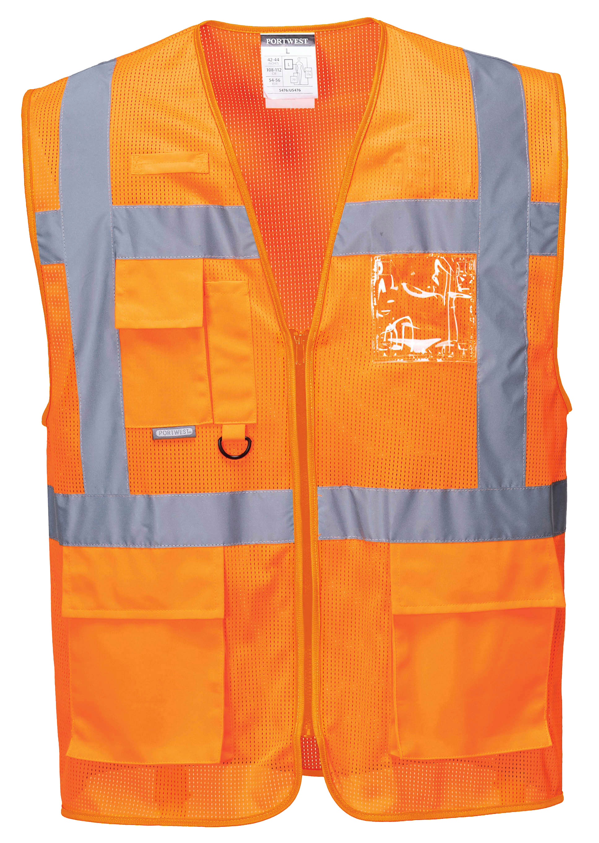 Northrock Safety / Athens MeshAir Executive Vest Orange, safety vest