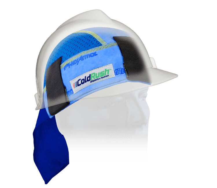 Northrock Safety / ColdRush Hard Hat Insert with Neckshade, cooling