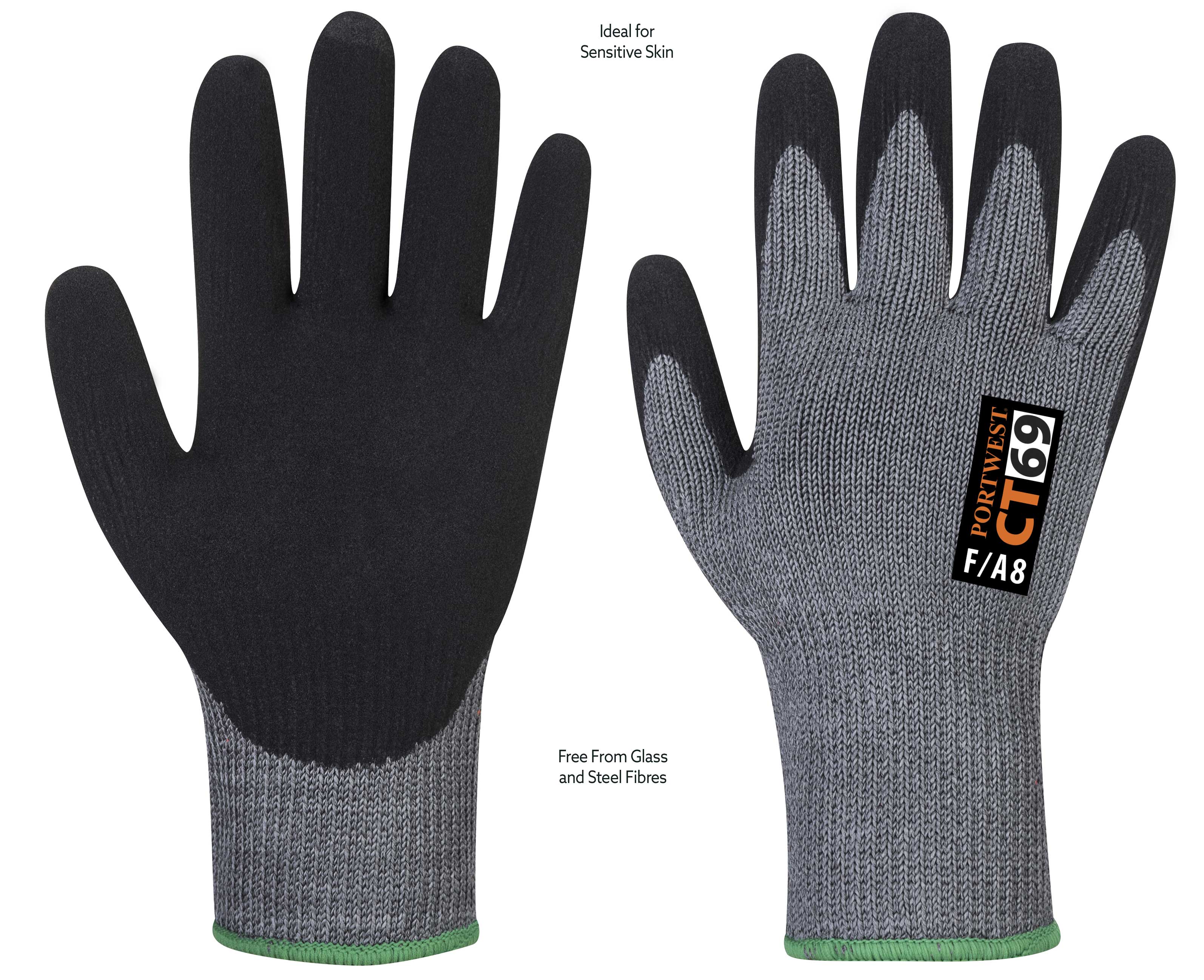 Northrock Safety / CT AHR+ Nitrile Foam Glove Singapore, ANSI Cut Level A8