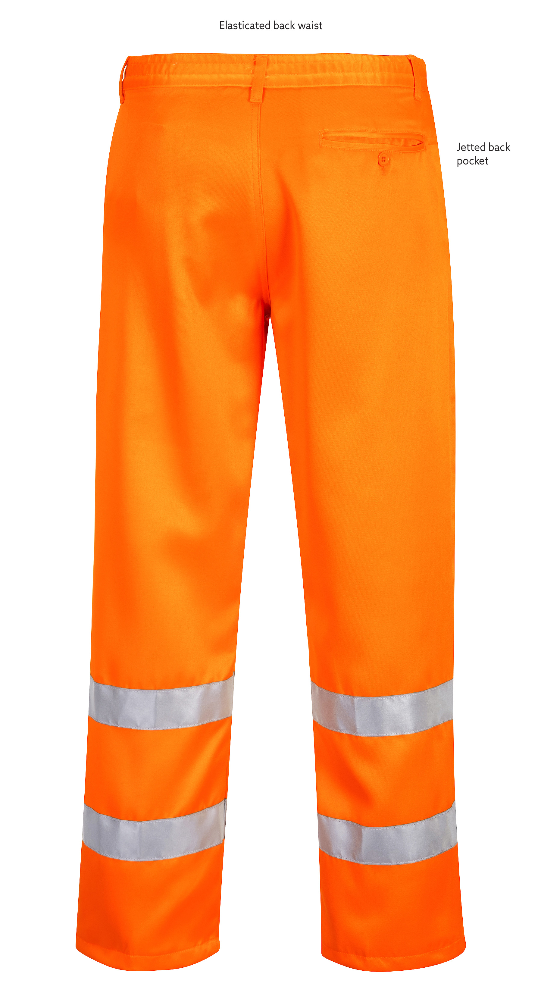 Northrock Safety / HiVis Polycotton Trousers Singapore, hi vis