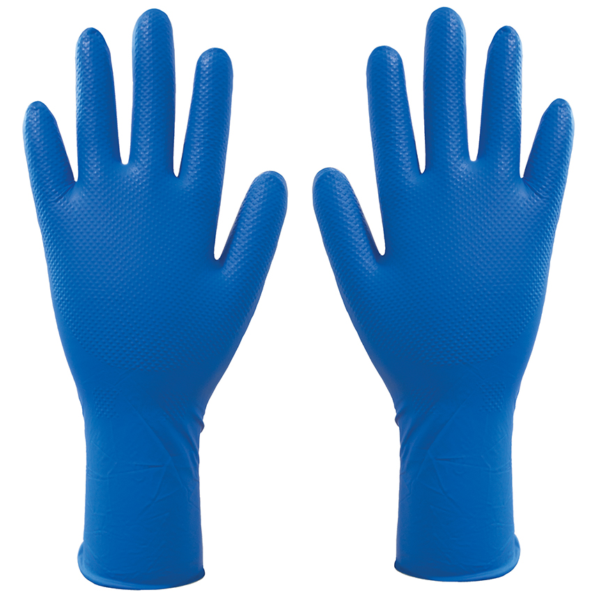 Northrock Safety / Finite Blue HD Long Cuff Singapore, polyco nitrile gloves singapore