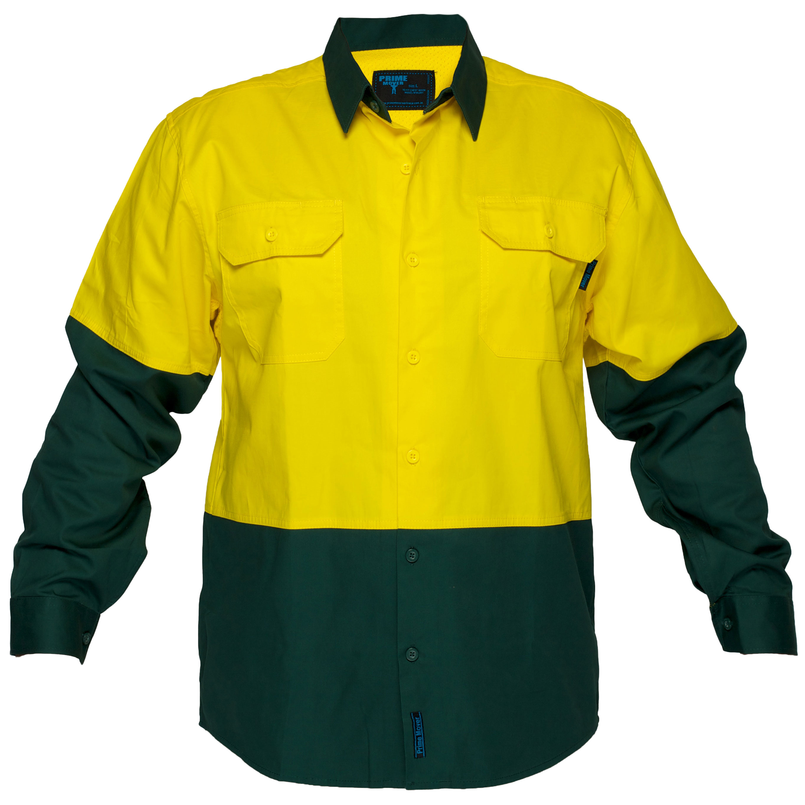 Northrock Safety / mens cotton drill work shirts, breathable work