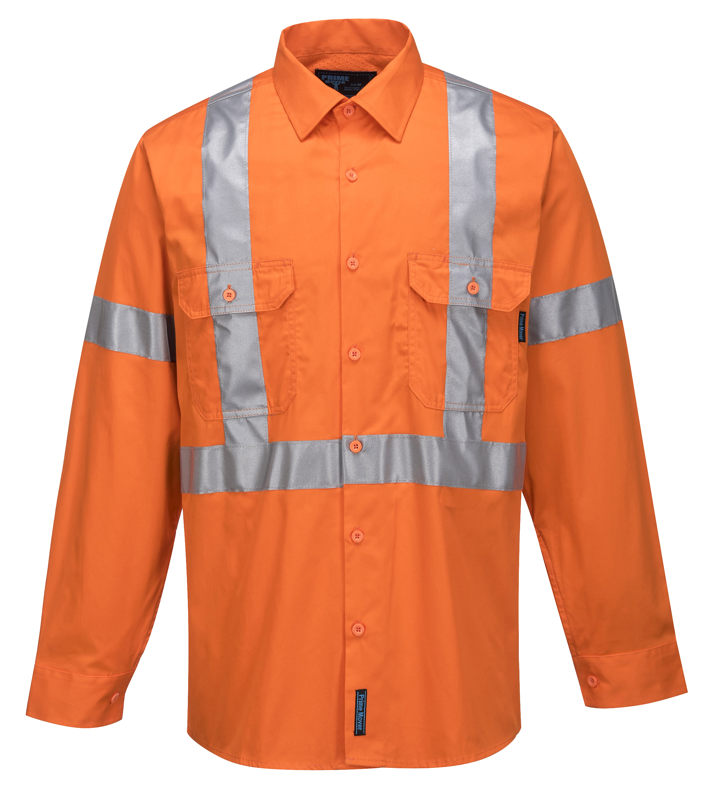 Northrock Safety / orange shirt with reflective stripes, orange shirt