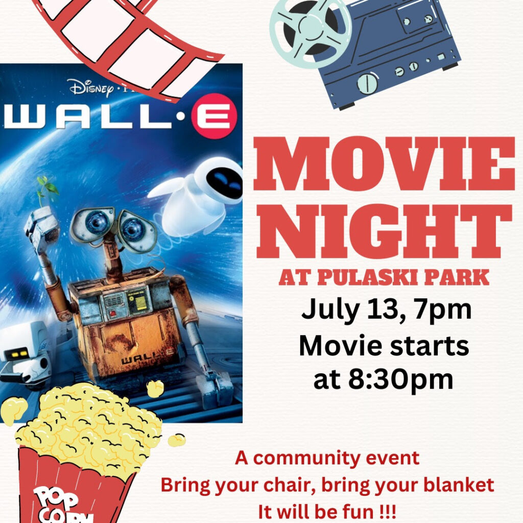 Movie Night at Pulaski Park Northside Connected