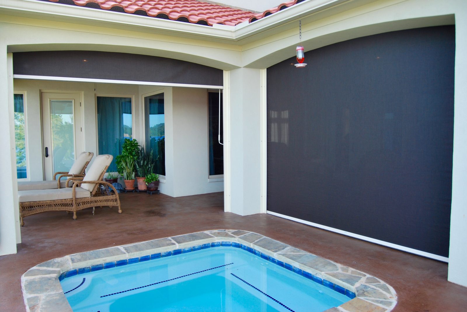 Fortress Outdoor Solar Shades for High Winds North Solar Screen