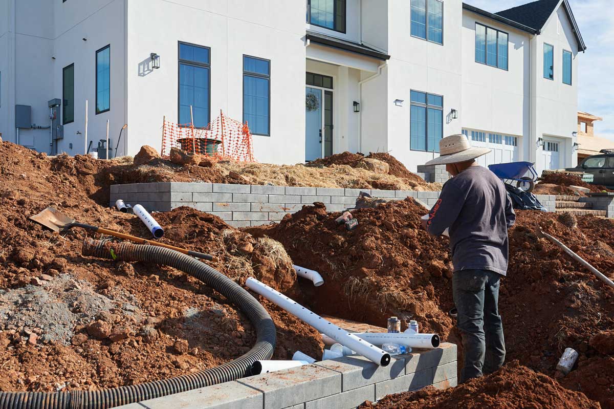 Excavating and Excavation Services for Landscape Construction