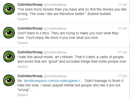 Criticising the Critics | NORTHWAY Games