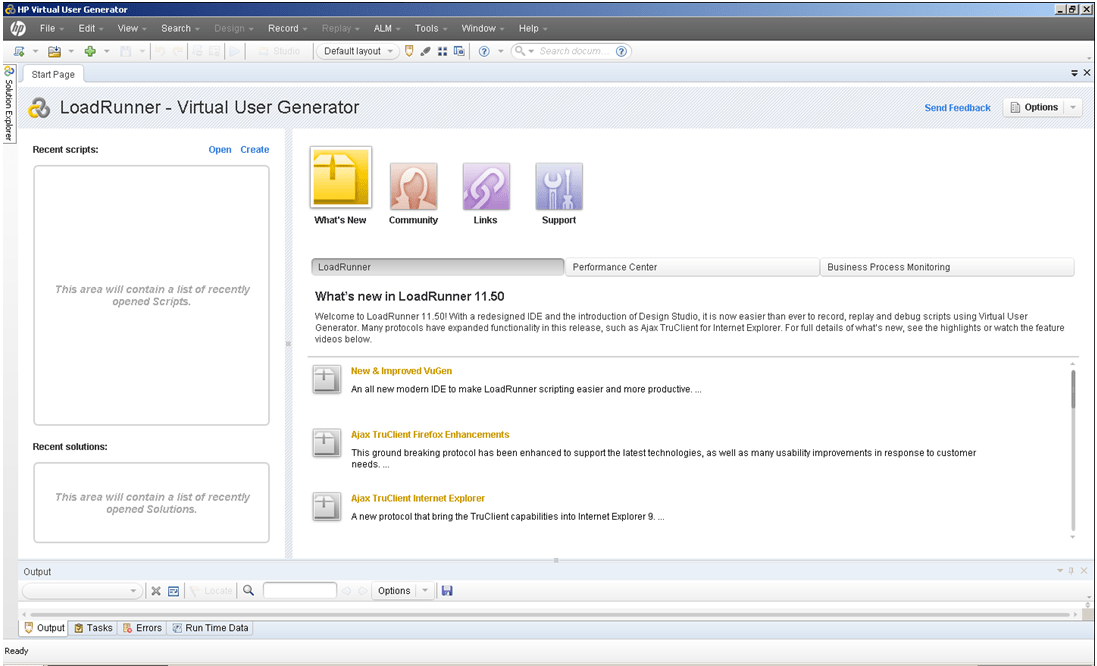 LoadRunner 11.5 VuGen Revamped Northway Solutions