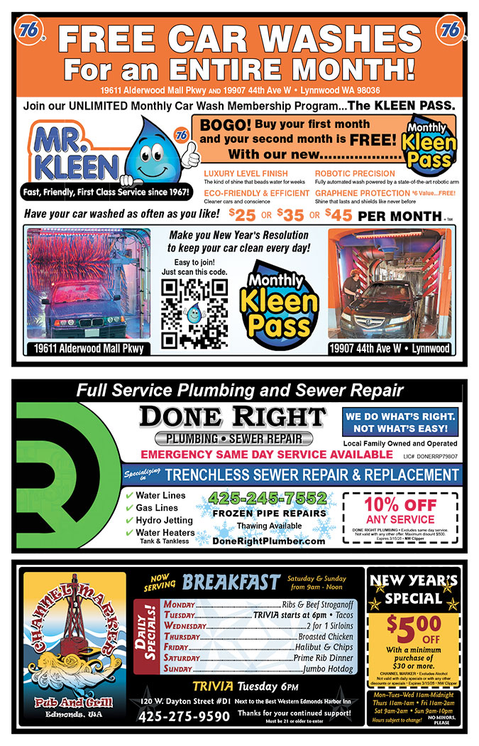 Mukilteo South Everett Money Saving Coupons