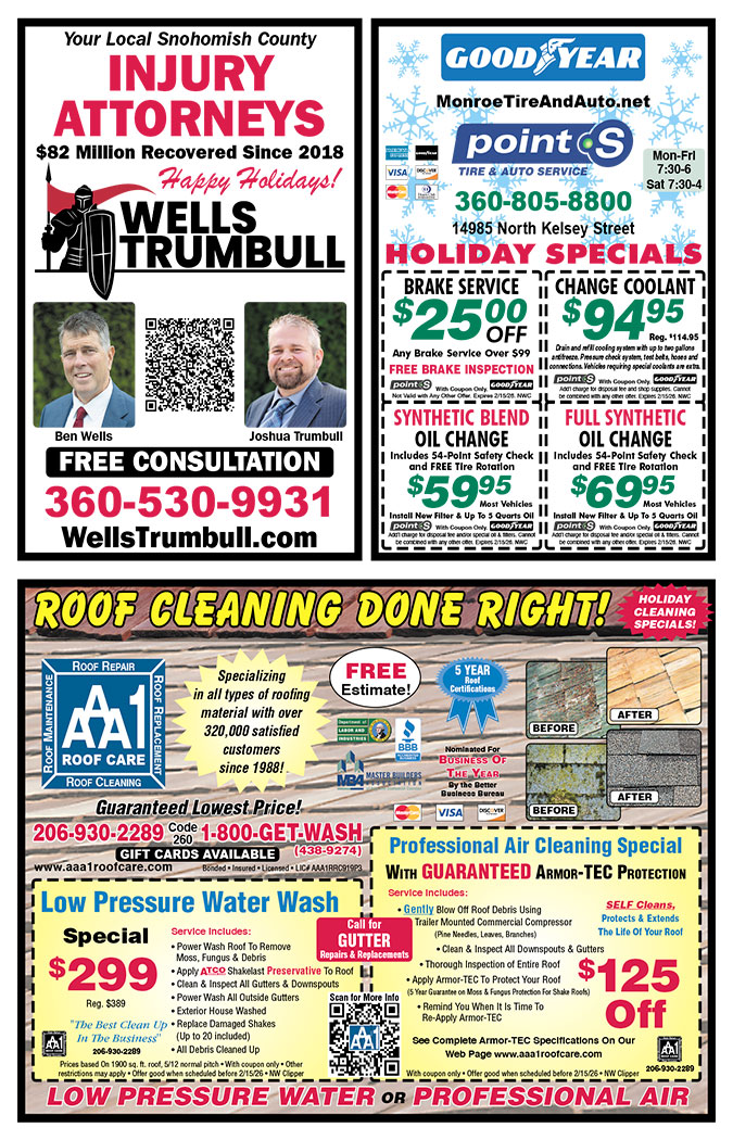 Snohomish Monroe Money Saving Coupons