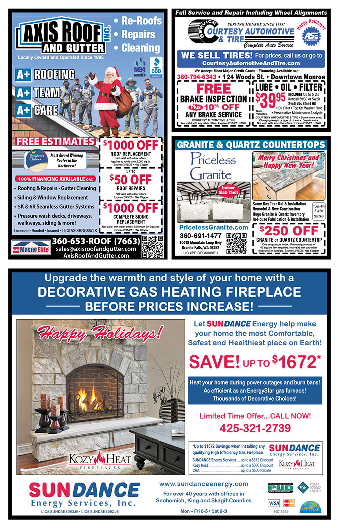 Snohomish Monroe Money Saving Coupons