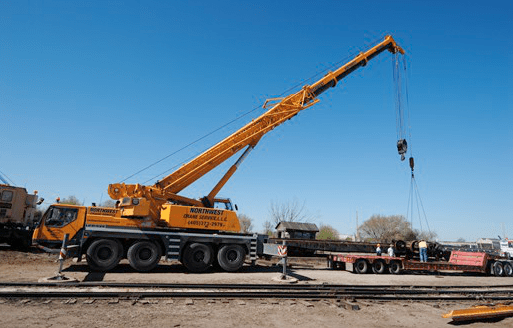 Shawnee Rail Yard Gets Lift With LTM 11004.1 Northwest