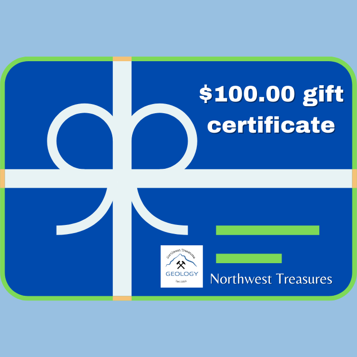 100 Gift Certificate Northwest Treasures