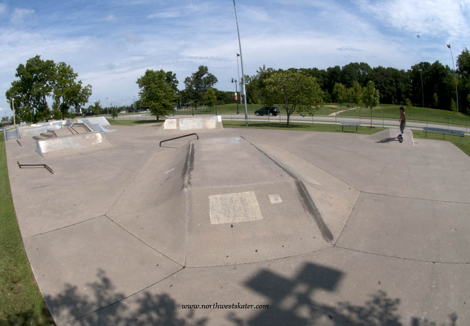 Bentonville Skatepark, Arkansas