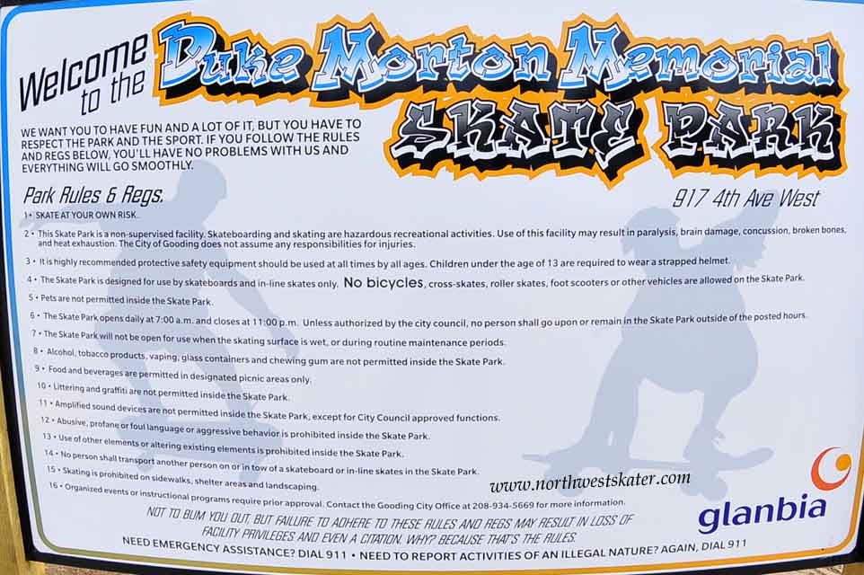 Gooding Skatepark, Idaho