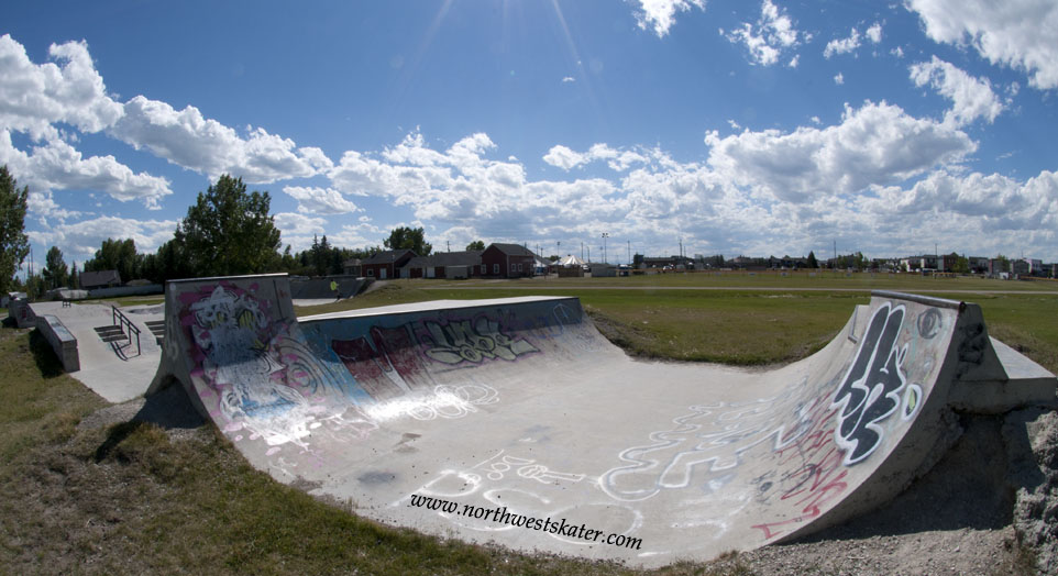 Langdon, Skatepark, Alberta, Canada