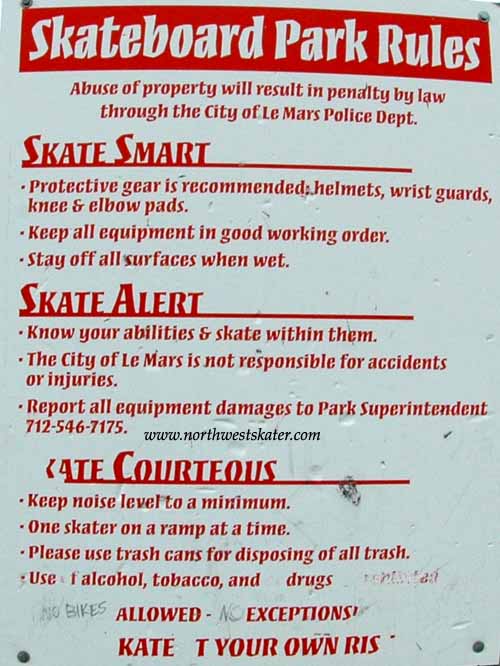 Le Mars, Iowa Skatepark