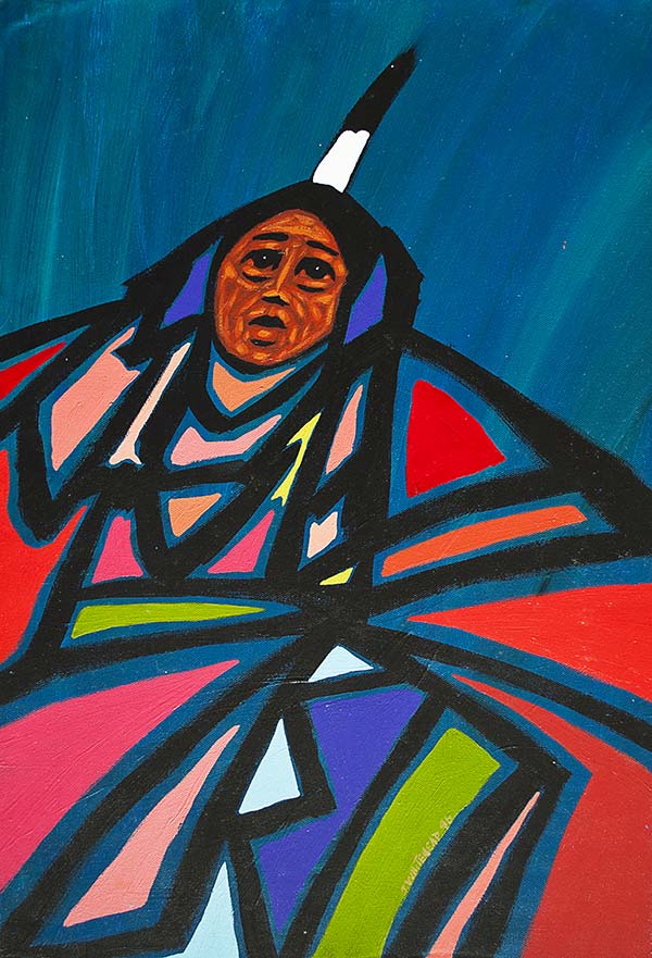 Jerry Whitehead Colorful Figure Northwind Art