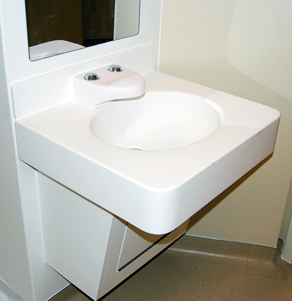 Suicide Reduction Patient’s Sink Faucet Norva Plastics