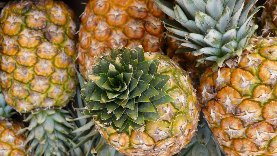 Norwegian en ananas means a pineapple