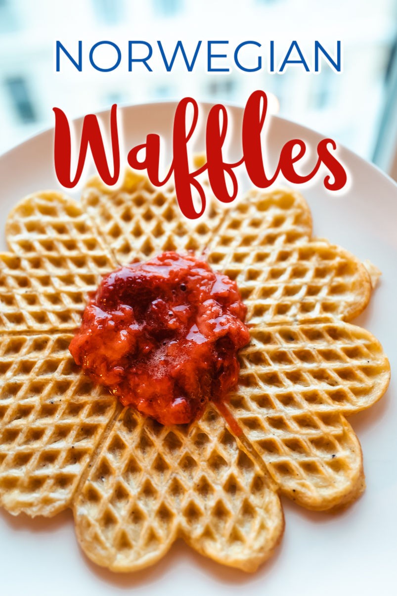 Vafler The Best Norwegian Waffles Norwegian Cookbook