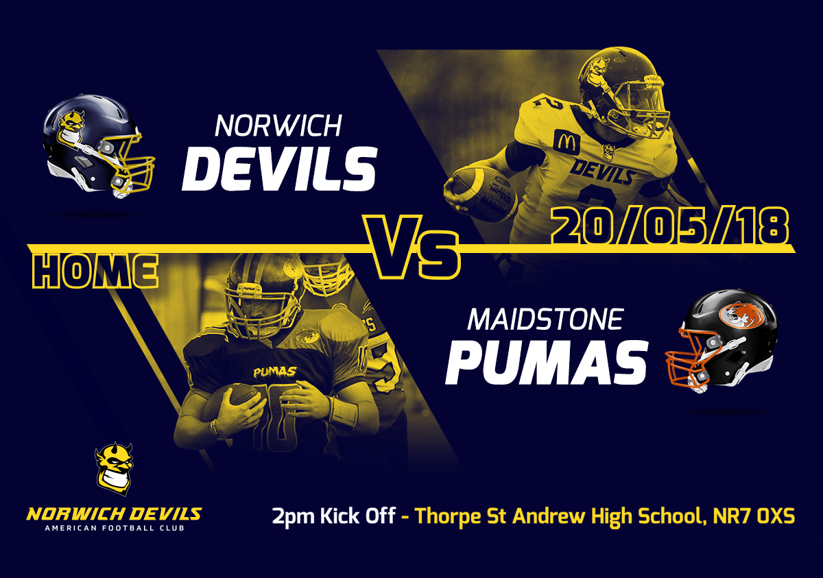 albany devils schedule 2023-23 Devils First 2018 Home Fixture Norwich Devils American Football Club