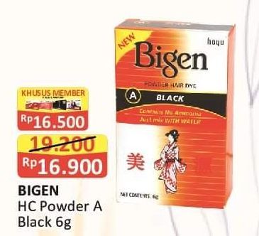 Promo Harga Bigen Pewarna Rambut Terbaru Minggu Ini - Katalog Alfamart |  Hemat.id