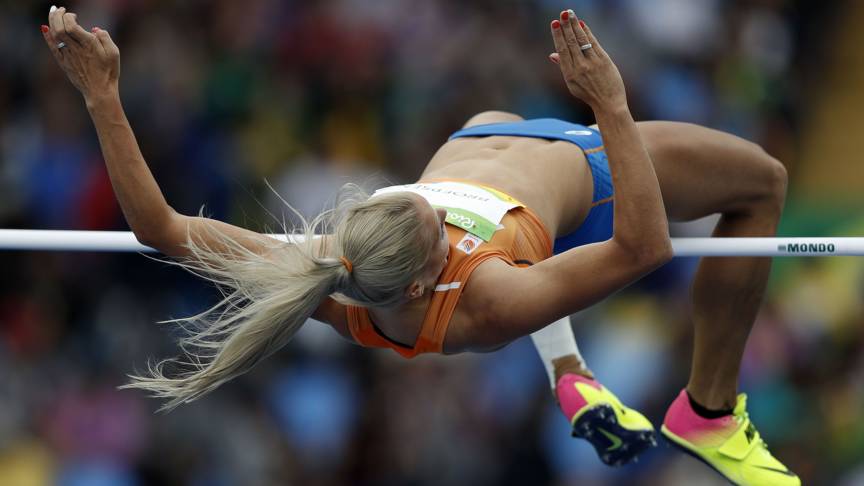 Anouk Vetter Nadine Visser . Meerkampsters zakken weg na hoogspringen - Olympische ...