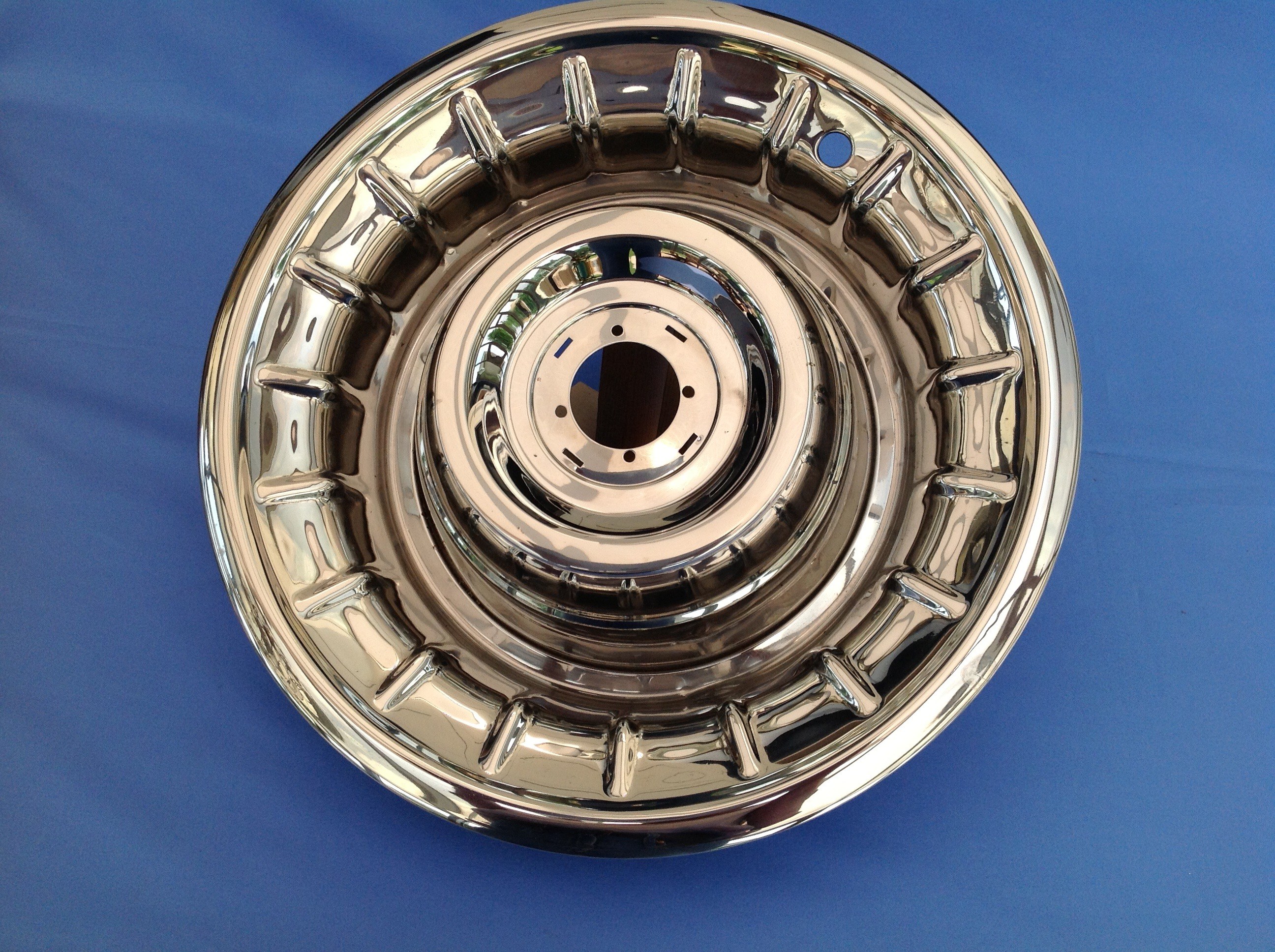 1956 Wheel Disc. Cover 3510479 NOS and RESTORED Cadillac Parts